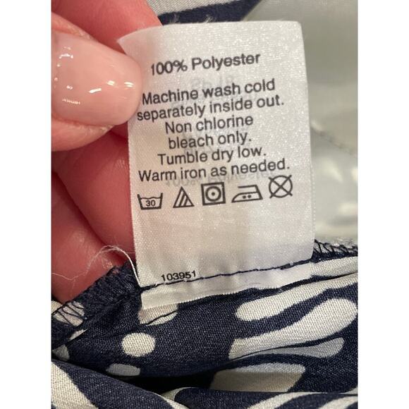 J Crew Women’s Black/White Summer Romper with Pockets Size 4 - Picture 7 of 7